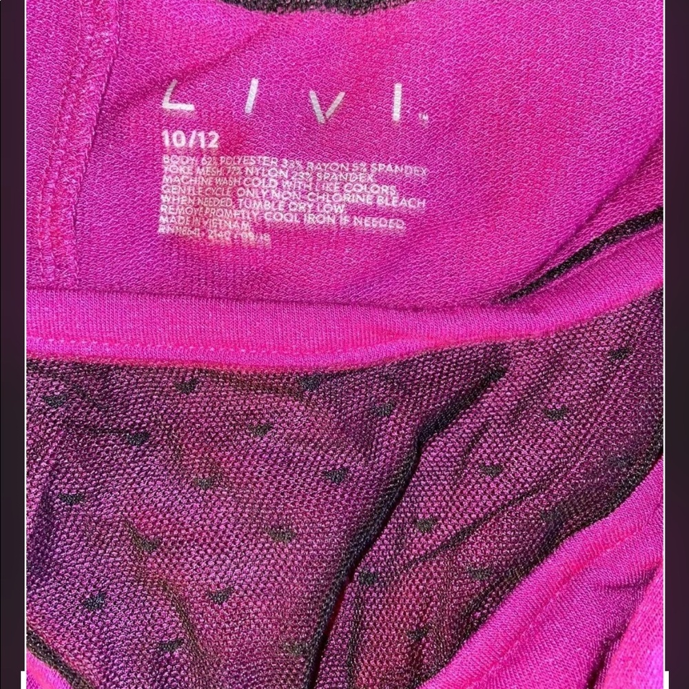 Lane Bryant Sheer Ruffle Top - Picture 3 of 4